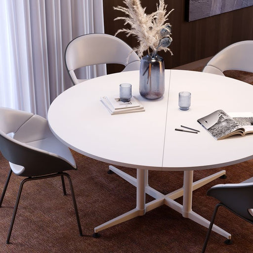 Kusch+Co San Siro runder Konferenztisch Metallbeine