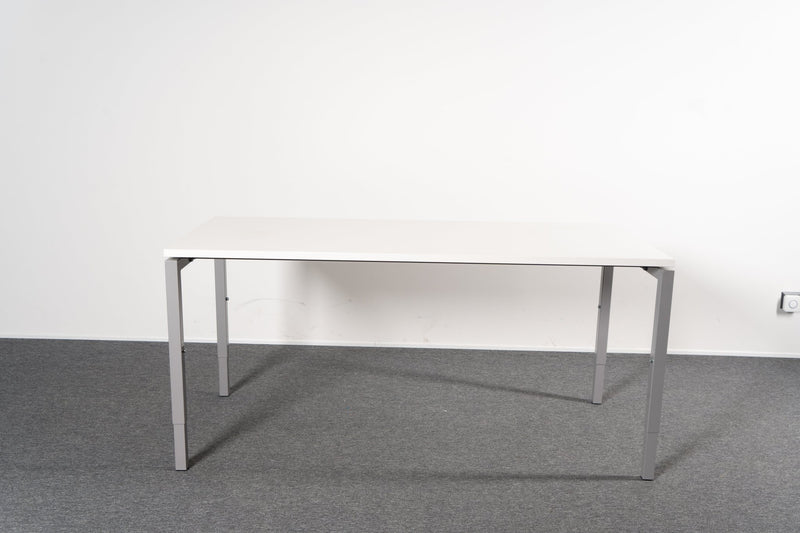 Schreibtisch Weiß Grau 160x80 Narbutas Ausstellungsstück - Reoffice