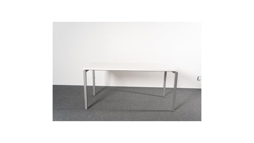 Schreibtisch Weiß Grau 160x80 Narbutas Ausstellungsstück