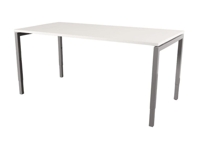 Schreibtisch Weiß Grau 160x80 Narbutas Ausstellungsstück - Reoffice
