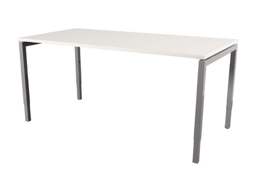Schreibtisch Weiß Grau 160x80 Narbutas Ausstellungsstück