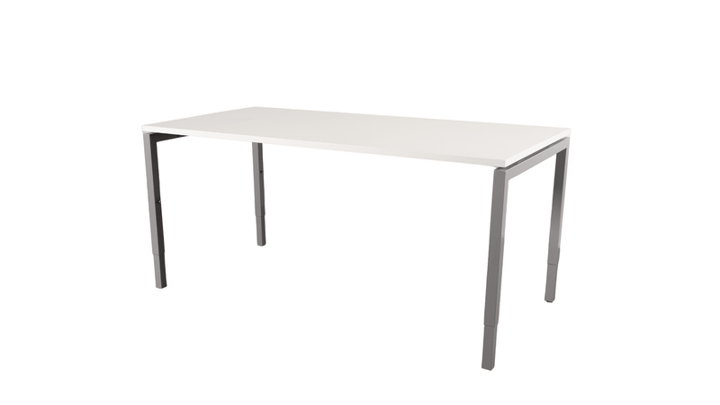 Schreibtisch Weiß Grau 160x80 Narbutas Ausstellungsstück - Reoffice