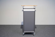 Rollcaddy Grau Eiche mit 3 Laden Bene - Reoffice