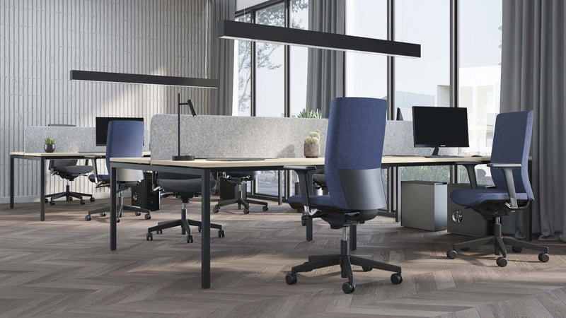 Bürodrehstuhl Aura für ergonomisches und modernes Arbeiten