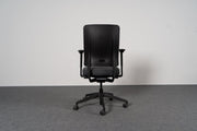 Drehsessel Grau Schwarz verstellbar Viasit - Reoffice