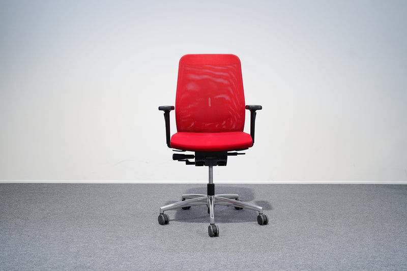 Drehsessel Rot mit Meshrücken Grammer Office - Reoffice