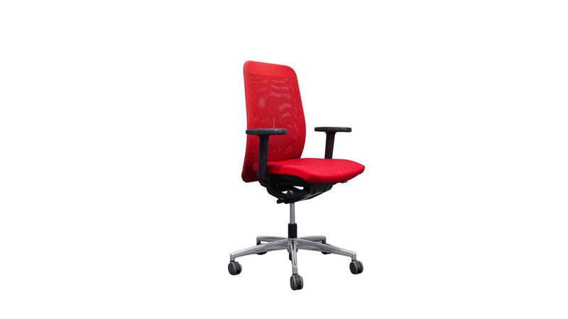 Drehsessel Rot mit Meshrücken Grammer Office - Reoffice