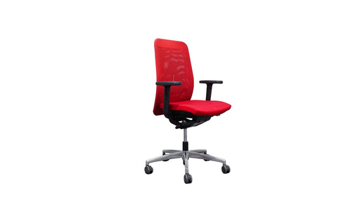 Drehsessel Rot mit Meshrücken Grammer Office