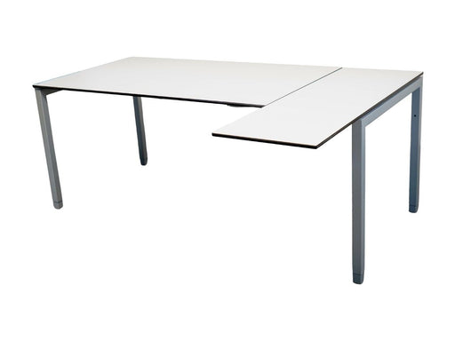 Ecktisch Hellgrau 180x120 Neudörfler