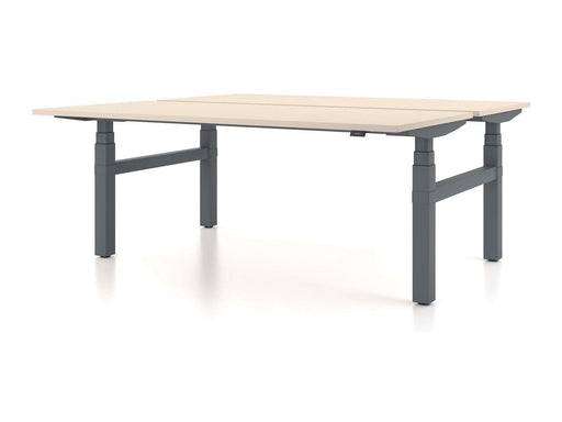 Elektrisch höhenverstellbarer Doppelschreibtisch eModel 2.0 Workbench