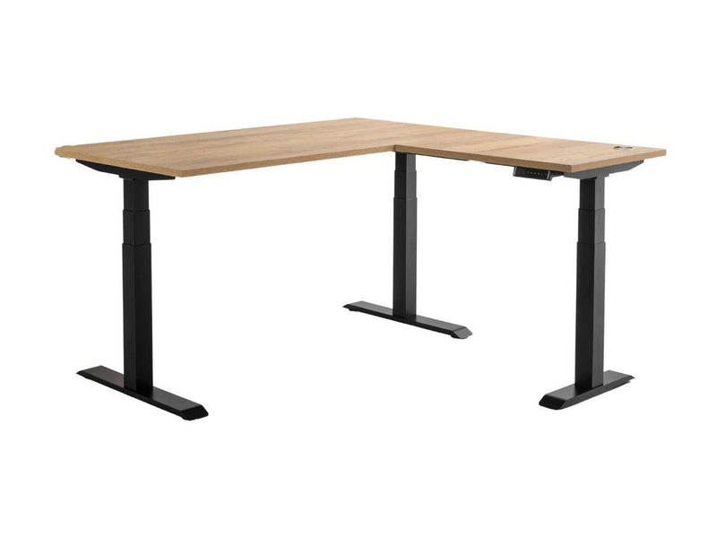 Elektrisch höhenverstellbarer Eckschreibtisch - R1 Twist 90° - Reoffice