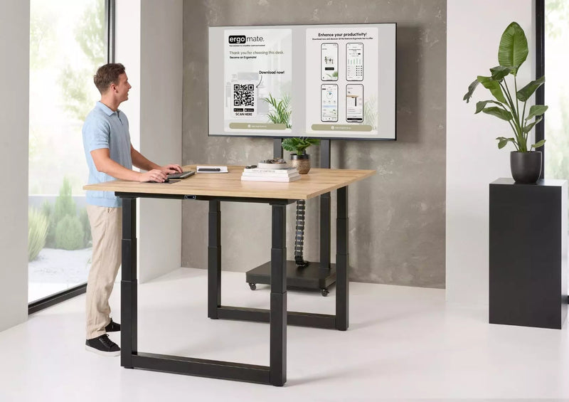 Elektrisch höhenverstellbarer Schreibtisch Solid R1 by reoffice - Reoffice