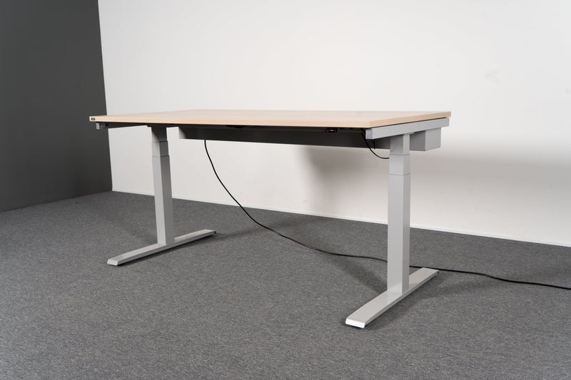 Schreibtisch elektrisch 160x80 verschiedene Platten Nowy Styl - Reoffice