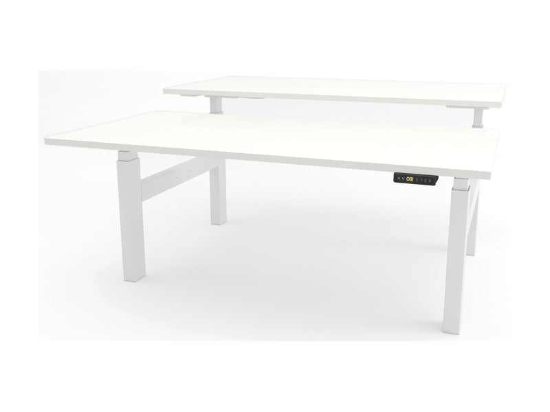 Yellow Dot Duo – Platte Topweiss 0112 FH, Gestell Weiss