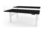 Yellow Dot Duo – Platte Schwarz U999 ST7, Gestell Weiss