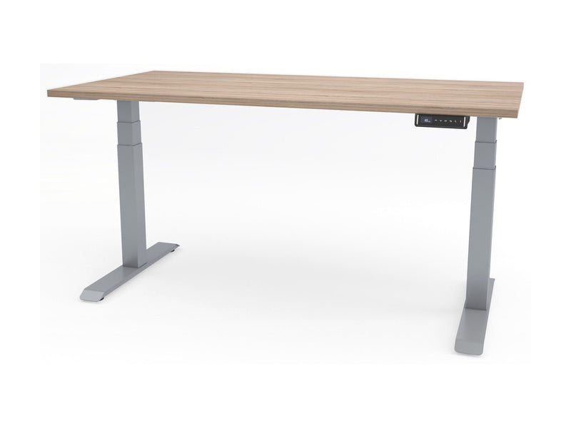Yellow Dot Joy – Platte Vicenza Eiche H3157 ST12, Gestell Aluminium RAL 9006