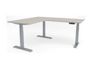 Yellow Dot Twist 90° – Platte Birkengrau 0741 FH, Gestell Silber