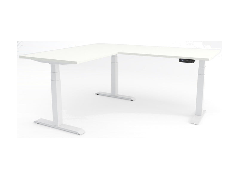 Yellow Dot Twist 90° – Platte Topweiss 0112 FH, Gestell Weiss