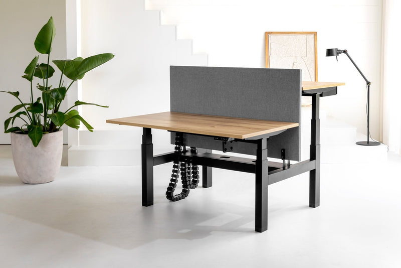 Elektrisch höhenverstellbar Doppelschreibtisch R1 Duo - Reoffice