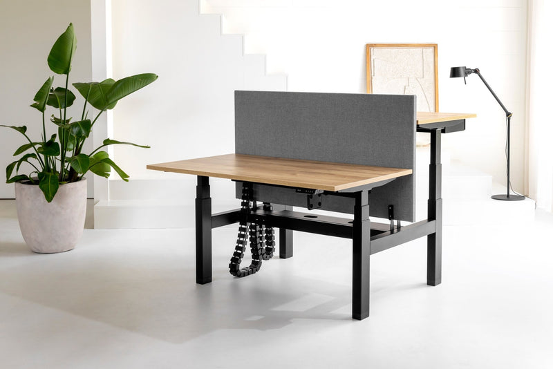 Elektrisch höhenverstellbar Doppelschreibtisch R1 Duo - Reoffice