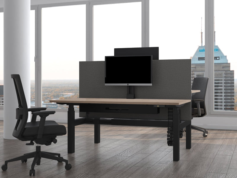 Elektrisch höhenverstellbar Doppelschreibtisch R1 Duo - Reoffice