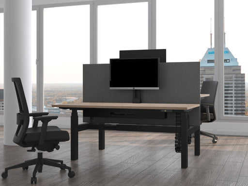 Elektrisch höhenverstellbar Doppelschreibtisch R1 Duo - Reoffice