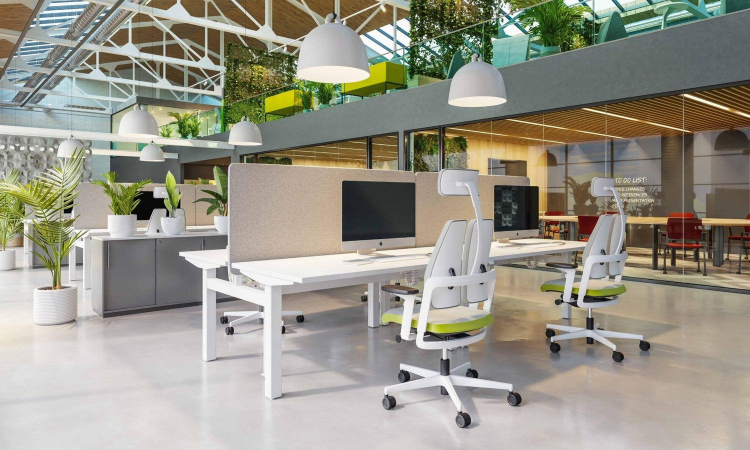 Elektrisch höhenverstellbarer Doppelschreibtisch eModel 2.0 Workbench - Reoffice