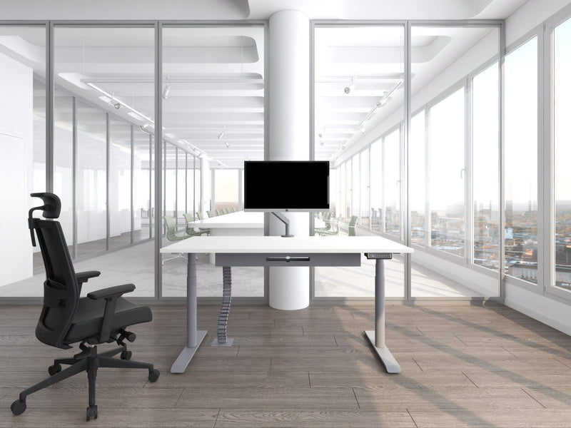 Elektrisch höhenverstellbarer Schreibtisch - R1 Ring - Reoffice