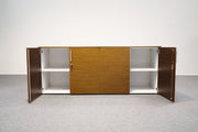 Sideboard 2 OH Walnuss abschließbar Alea - Reoffice