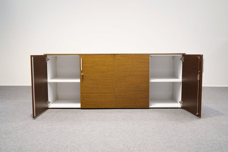 Sideboard 2 OH Walnuss abschließbar Alea - Reoffice