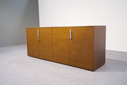 Sideboard 2 OH Walnuss abschließbar Alea - Reoffice