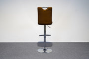 Barhocker höhenverstellbar in Lederoptik - Reoffice