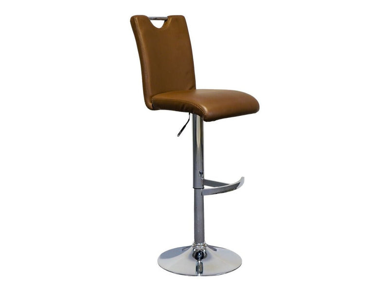 Barhocker höhenverstellbar in Lederoptik - Reoffice