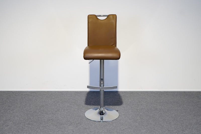Barhocker höhenverstellbar in Lederoptik - Reoffice