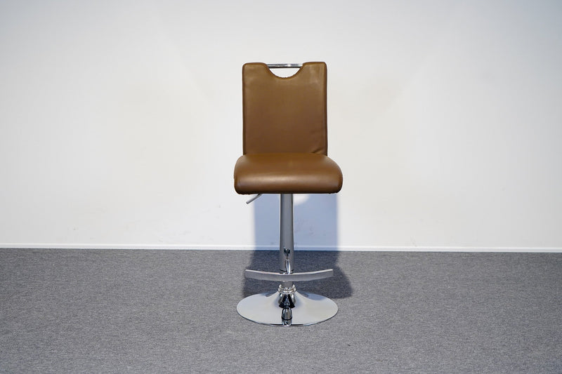 Barhocker höhenverstellbar in Lederoptik - Reoffice