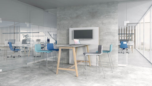 Nova Wood Hochtisch von Narbutas für moderne Begegnungszonen