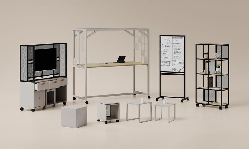 OFFA Hoher Besprechungstisch von Nowy Styl - Reoffice