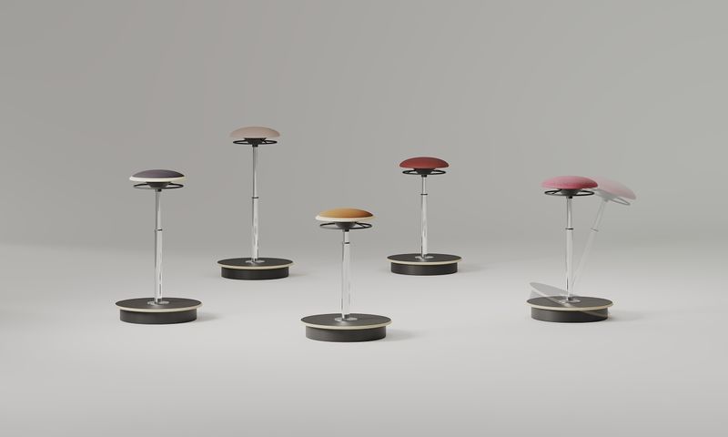 Hocker Belise von Nowy Styl - Reoffice