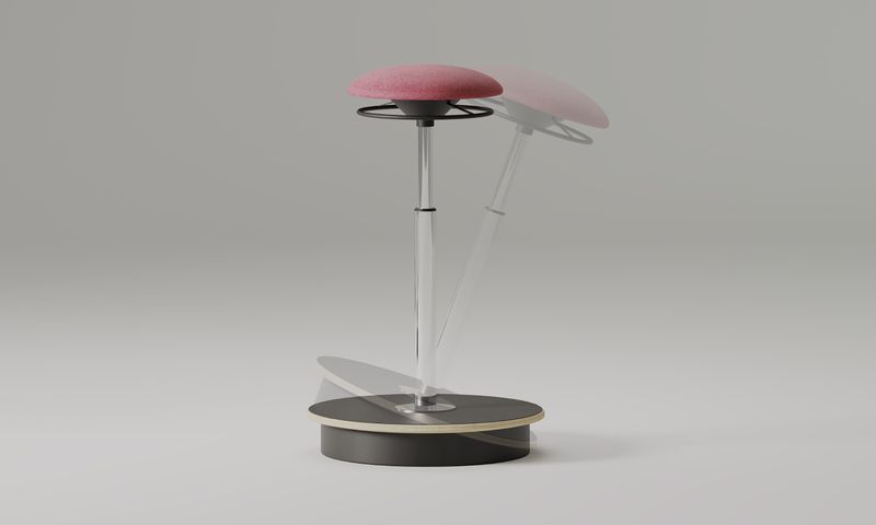 Hocker Belise von Nowy Styl - Reoffice