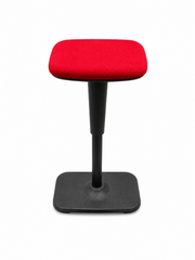 Steh-Sitz Hocker Timmi Rot von Nowy Styl, Ausstellungsstück – Gesamtansicht