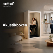 Cube 1 Stand: kompakte Akustik-Telefonbox im Büro – Reoffice