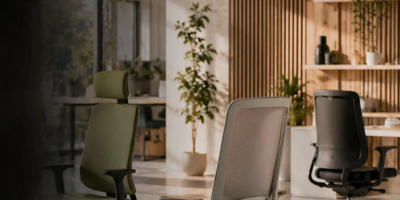 Drehsessel und Schreibtischsessel im Büro