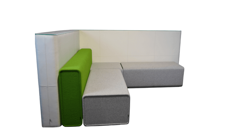 Bene Green Corner Lounge - Reoffice