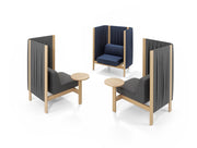 Loungestuhl Velum mit Paneelen - Reoffice