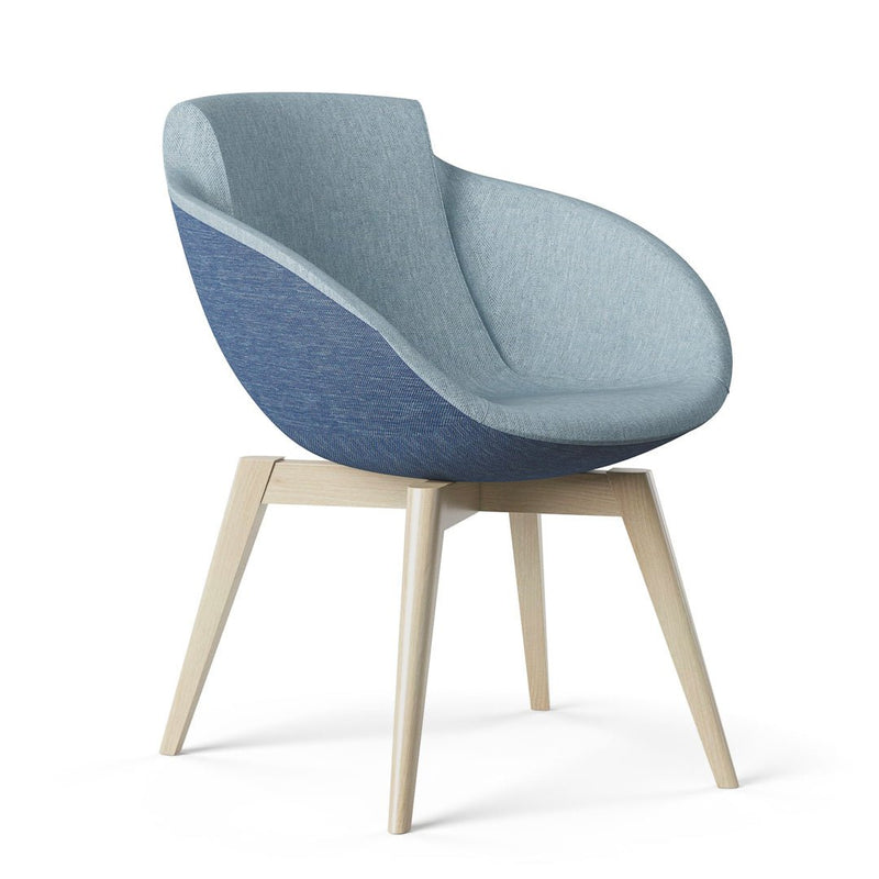 Tula Loungesessel von Narbutas für moderne Arbeitswelten