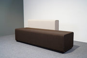 Loungeelement Braun Beige mit Rückenlehne Bene - Reoffice