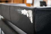 Loungesofa Schwarz Kunstleder Sitland - Reoffice