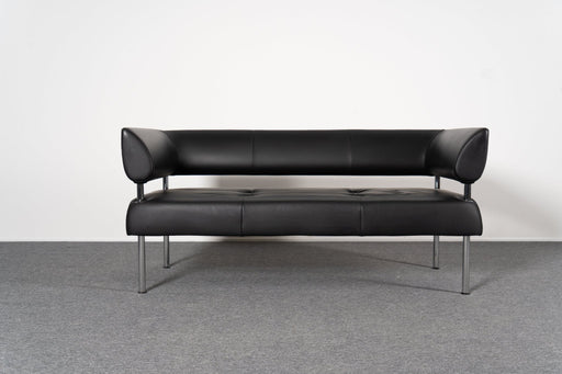 Loungesofa Schwarz Kunstleder Sitland