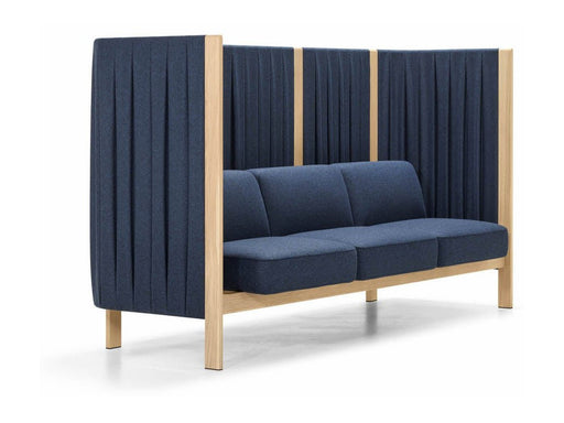 Loungesofa Velum mit Paneelen (Dreisitzer)