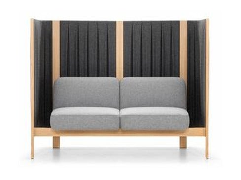 Loungesofa Velum mit Paneelen (Zweisitzer)